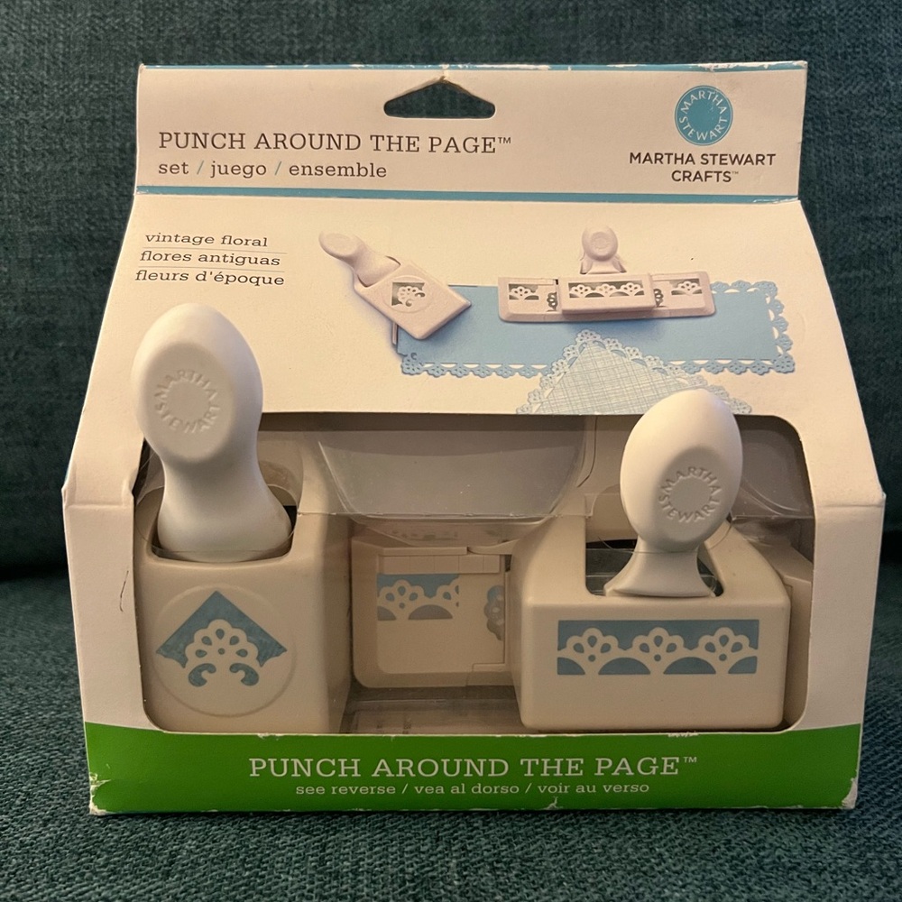 Martha Stewart Punch Around the Page Paper Punch NIB
